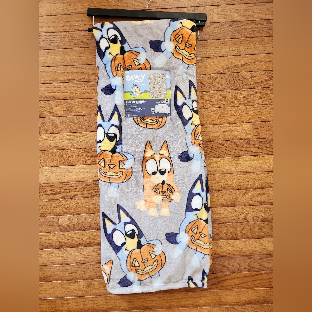 Bluey Halloween Blanket
